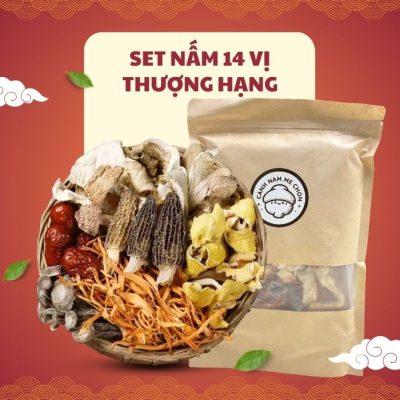 Set nấm 14 vị thượng hạng